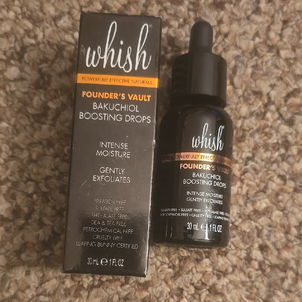 Whish Bakuchiol Boosting Drops - Black